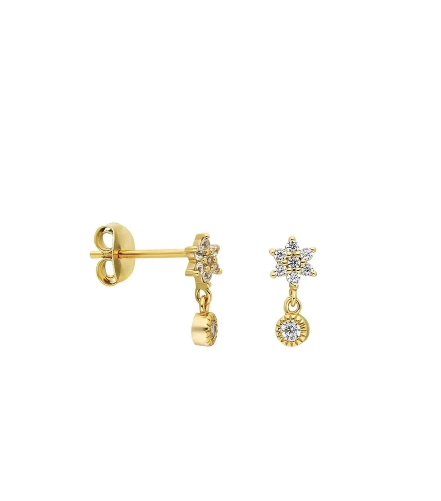 SNOWFLAKE STUDS